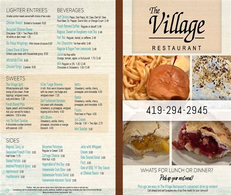 the village restaurant|the village restaurant norwich menu.